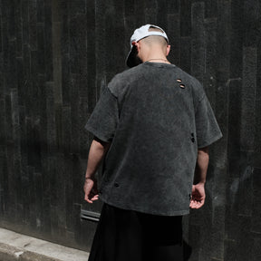 【CCTB Exclusive】INTODUSK / SCARY LOGO SS T WASHED BLACK