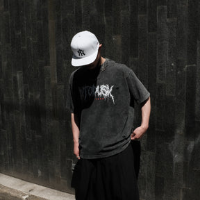 【CCTB Exclusive】INTODUSK / SCARY LOGO SS T WASHED BLACK