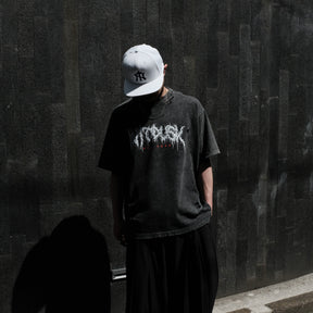 【CCTB Exclusive】INTODUSK / SCARY LOGO SS T WASHED BLACK