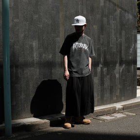 【CCTB Exclusive】INTODUSK / SCARY LOGO SS T WASHED BLACK