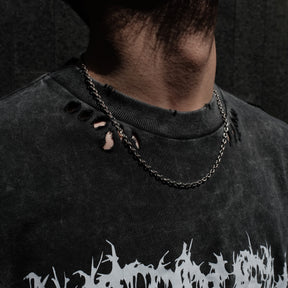【CCTB Exclusive】INTODUSK / SCARY LOGO SS T WASHED BLACK