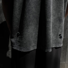 【CCTB Exclusive】INTODUSK / SCARY LOGO SS T WASHED BLACK
