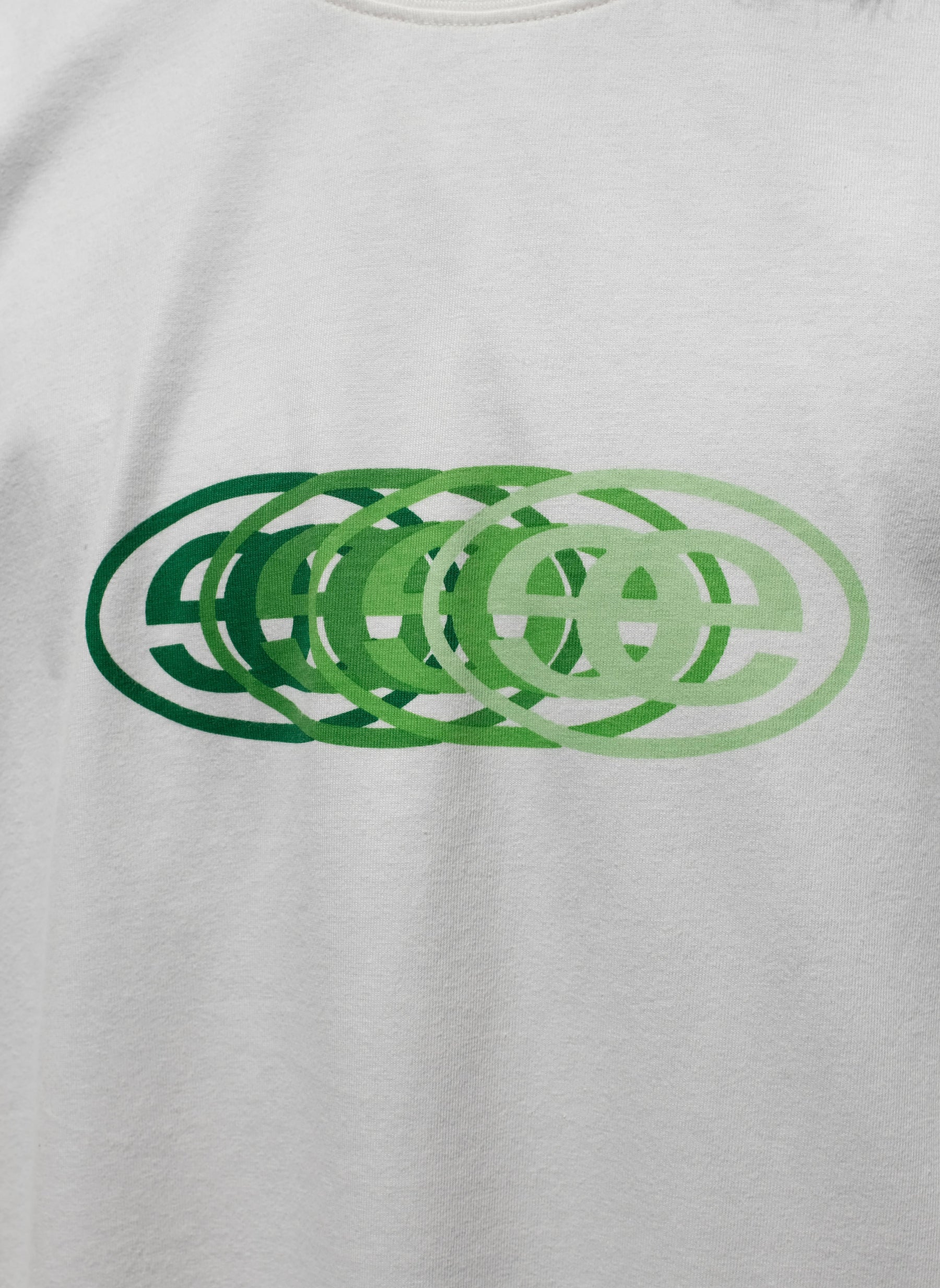 EMPORIUM / GRADIENT LOGO T-SHIRT OFF WHITE