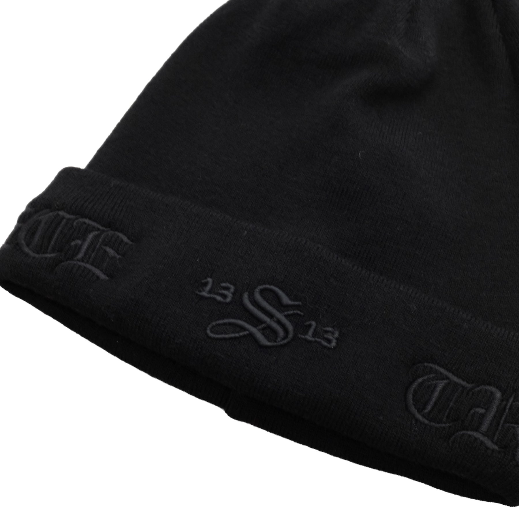 1313 SELAH / S13 BEANIE BLACK