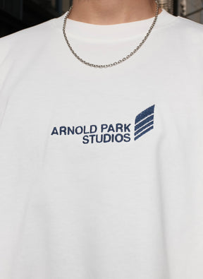 <span style="color: #f50b0b;">Last One</span> ARNOLD PARK STUDIOS / FOUNDATION LOGO SS T WHITE