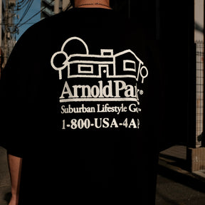 <span style="color: #f50b0b;">Last One</span> ARNOLD PARK STUDIOS / REAL ESTATE LOGO SS T BLACK