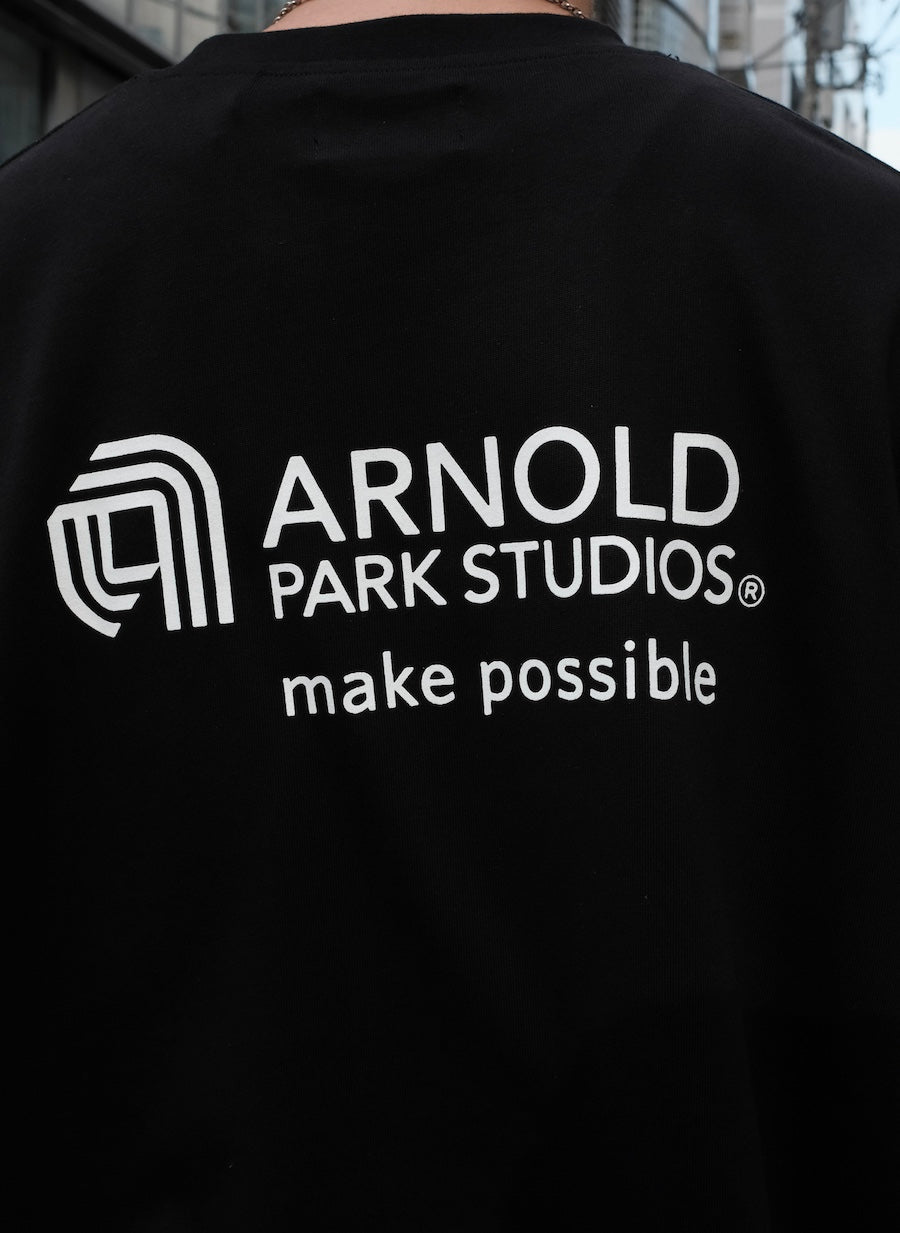 <span style="color: #f50b0b;">Last One</span> ARNOLD PARK STUDIOS / SEMICONDUCTOR MULTI LOGO SS T BLACK