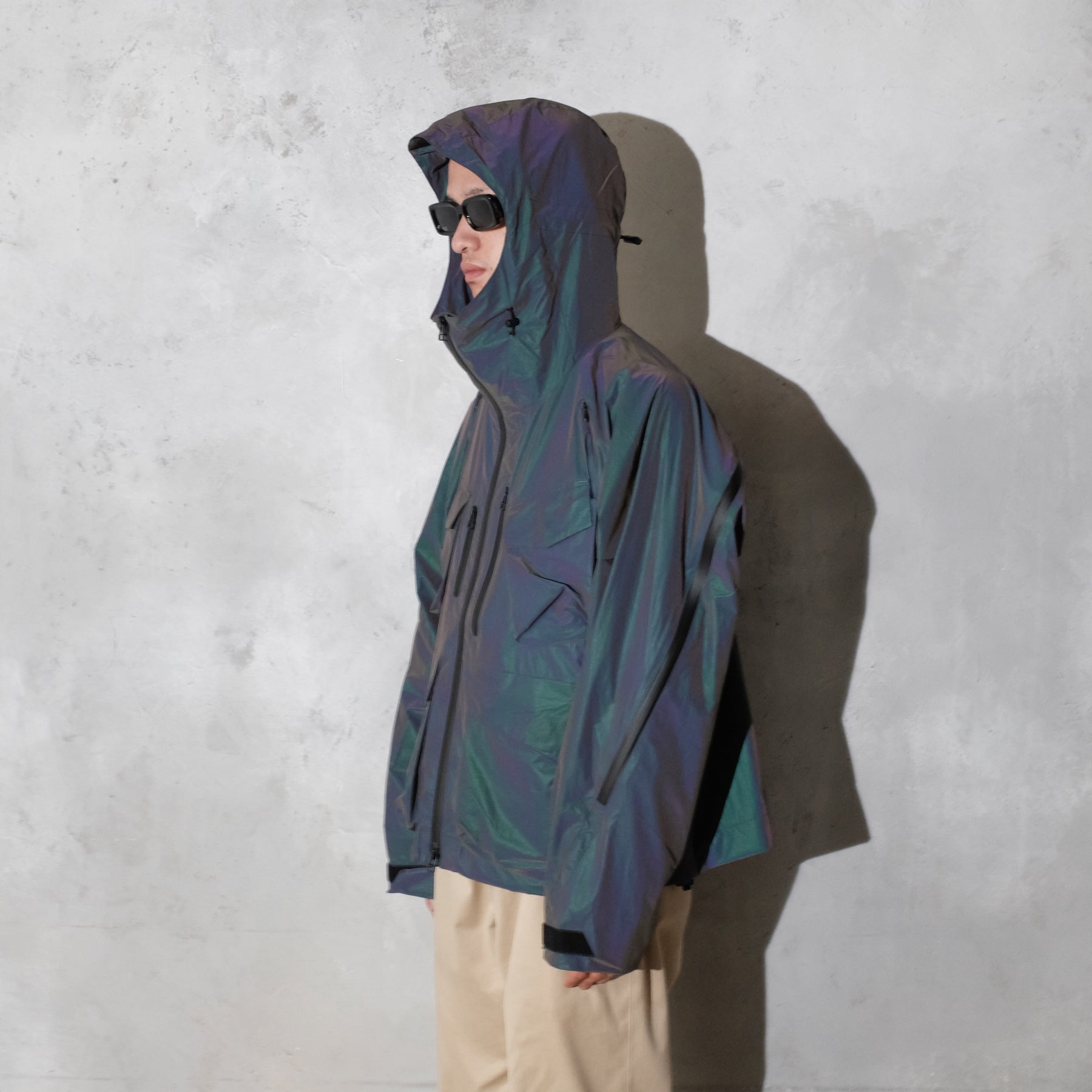 <span style="color: #f50b0b;">Last One</span> ROTOL / VENTILATION SHELL PARKA HOLO REFLECTIVE