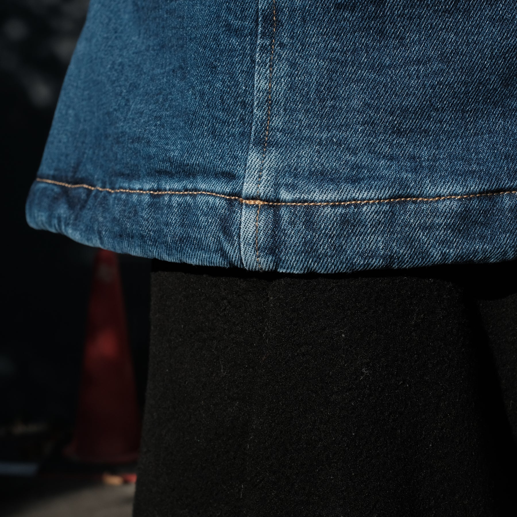 Calvin Klein Jeans / SKATER DENIM JACKET DARK STONE BLUE