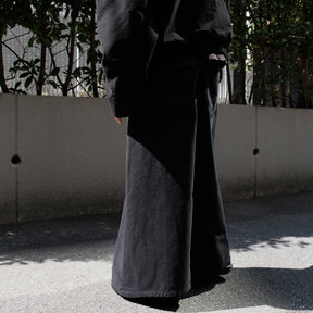 INTODUSK / SHROUD WIDE JEAN BLACK