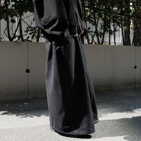INTODUSK / SHROUD WIDE JEAN BLACK