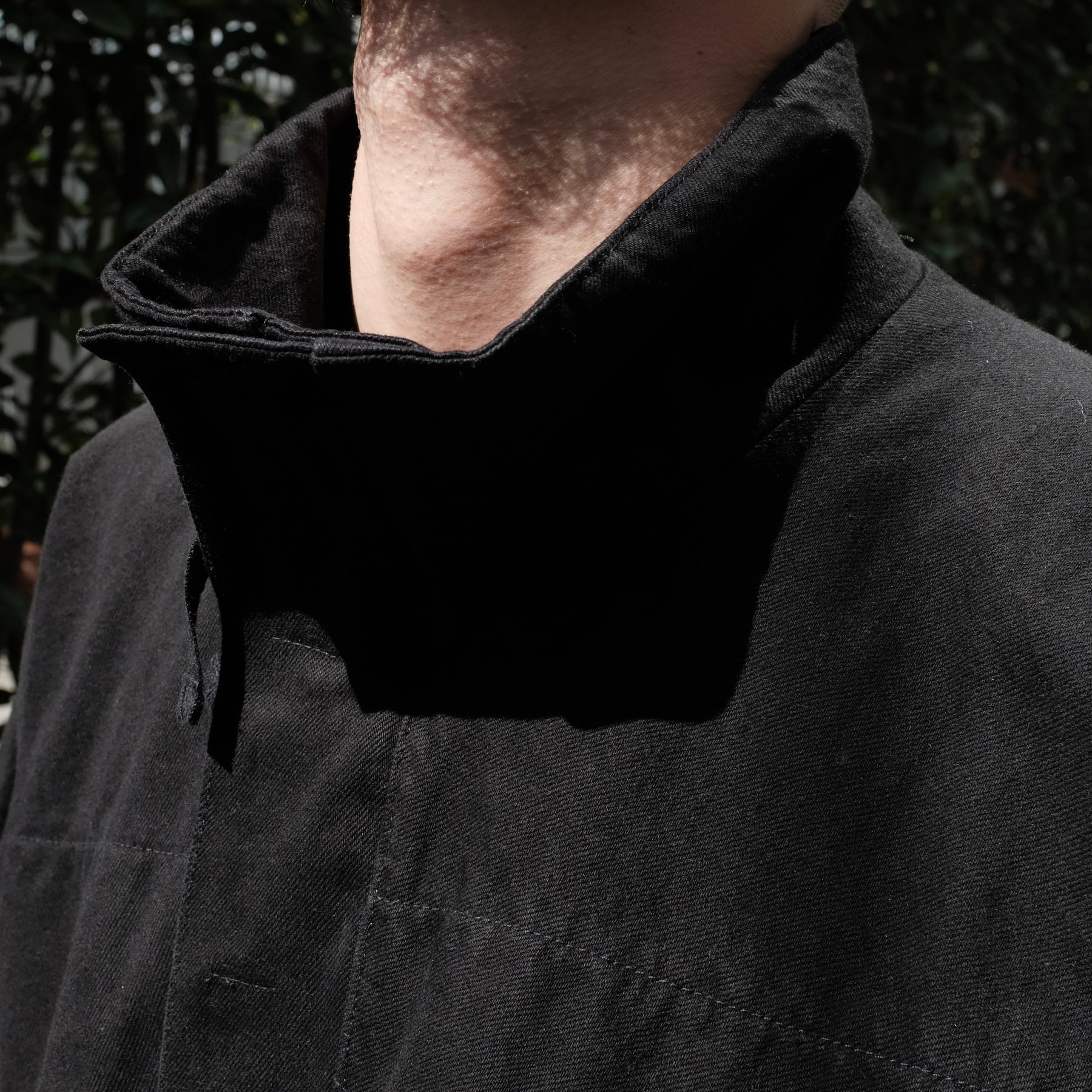 INTODUSK / SKI SLOPE DENIM JACKET BLACK