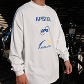 ARNOLD PARK STUDIOS / NETWORK MULTI LOGO LS T WHITE