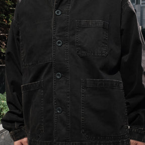 <span style="color: #f50b0b;">Last One</span> INTODUSK / BULL WORK JACKET WASHED BLACK