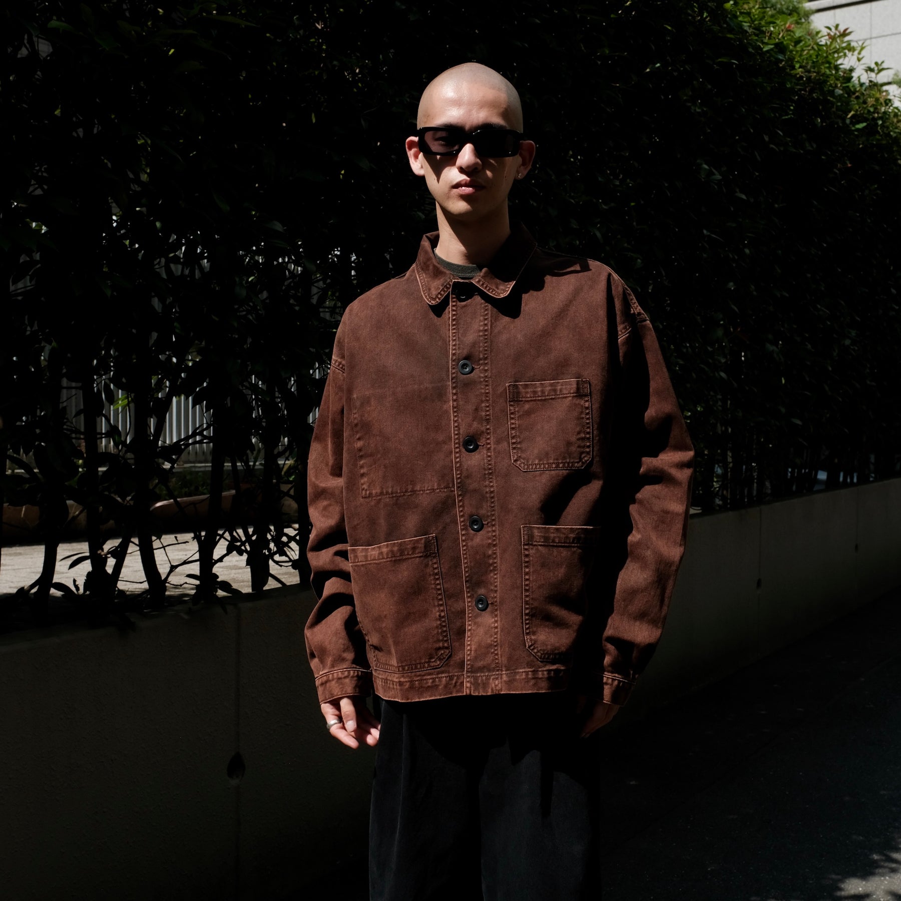 <span style="color: #f50b0b;">Last One</span> INTODUSK / BULL WORK JACKET WASHED BROWN
