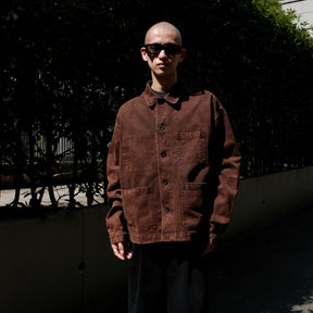 <span style="color: #f50b0b;">Last One</span> INTODUSK / BULL WORK JACKET WASHED BROWN