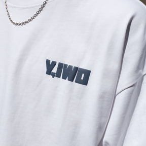 <span style="color: #f50b0b;">Last One</span> Y,IWO / Big Boy Club Cropped Tee WHITE