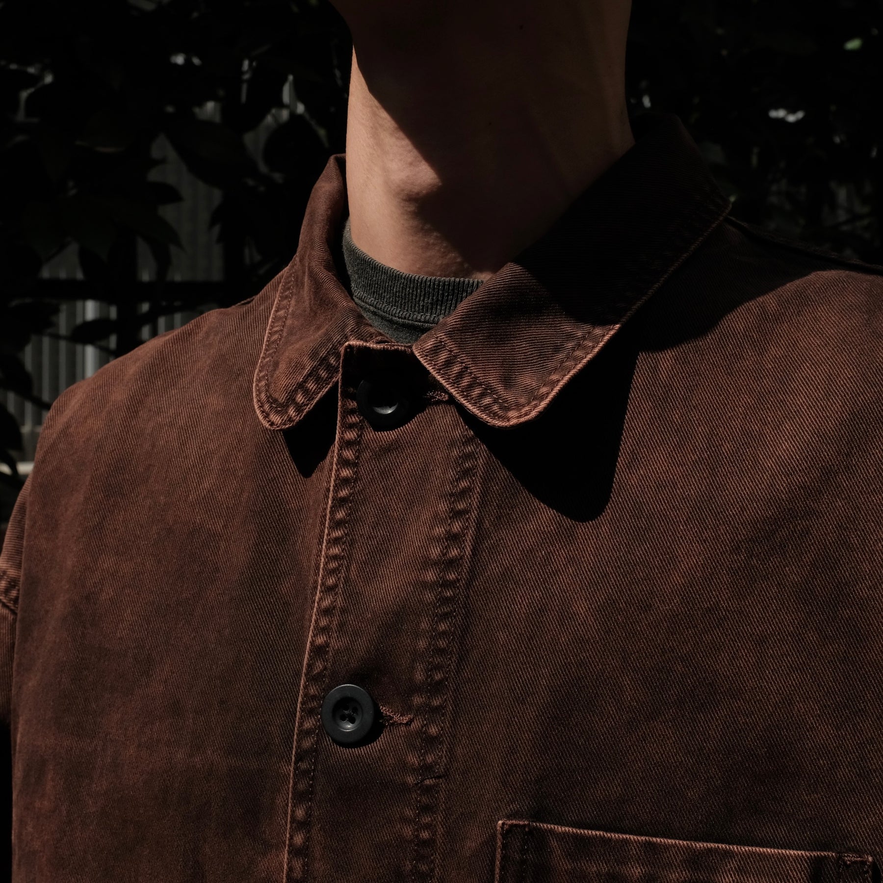 <span style="color: #f50b0b;">Last One</span> INTODUSK / BULL WORK JACKET WASHED BROWN
