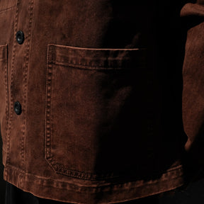 <span style="color: #f50b0b;">Last One</span> INTODUSK / BULL WORK JACKET WASHED BROWN