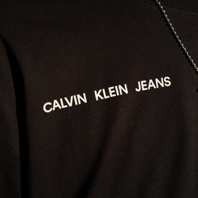 <span style="color: #f50b0b;">Last One</span> Calvin Klein Jeans / SPRAY BOX LS T BLACK