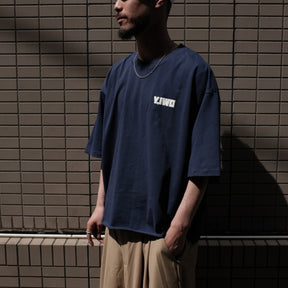 <span style="color: #f50b0b;">Last One</span> Y,IWO / Big Boy Club Cropped Tee NAVY