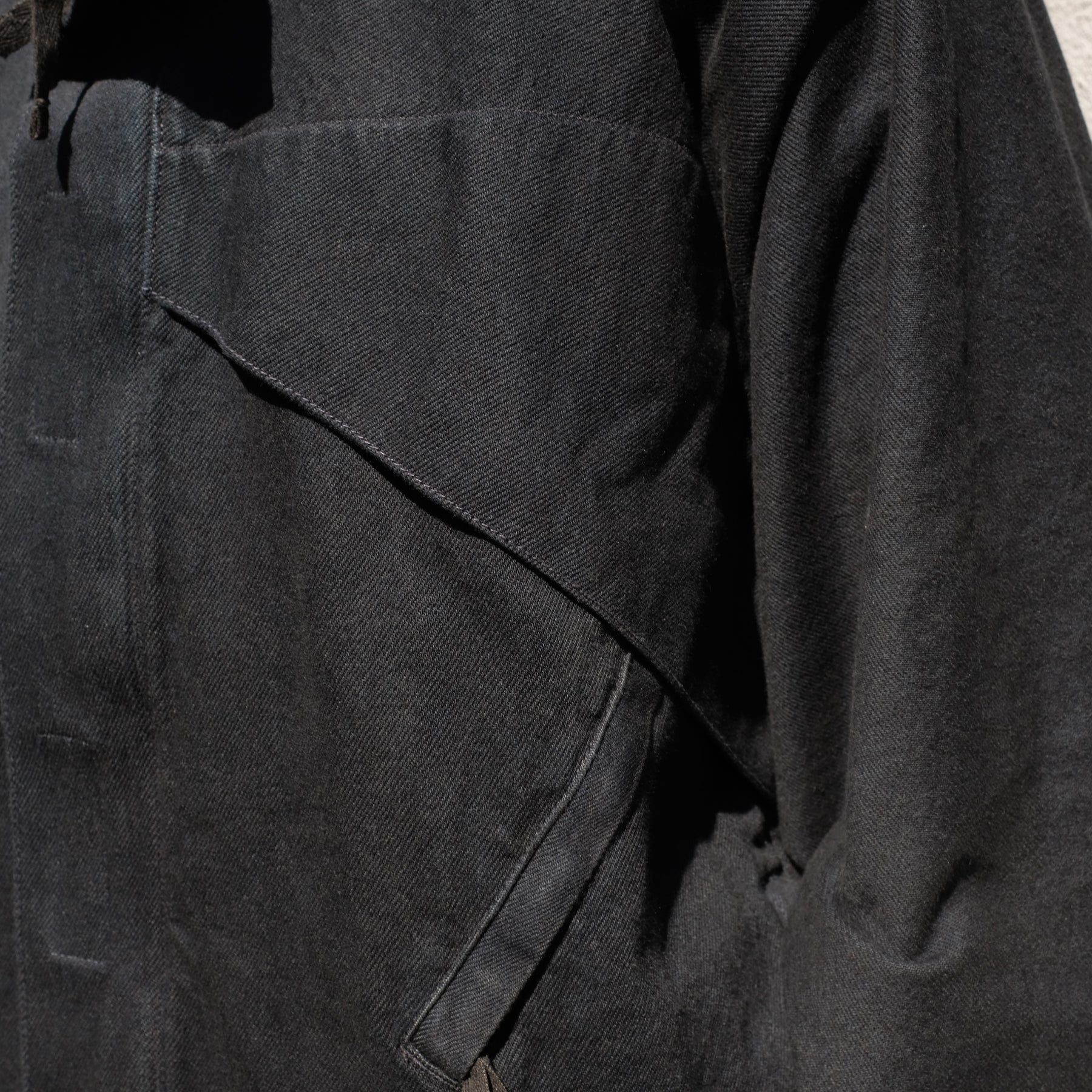 <span style="color: #f50b0b;">Last One</span> INTODUSK / SKI SLOPE DENIM JACKET WASHED MIDNIGHT NAVY ORGANIC