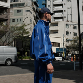 INTODUSK / BOMBER TRACK JACKET SODALITE BLUE