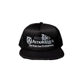 ARNOLD PARK STUDIOS / CHAINSAW LOGO TRUCKER CAP BLACK