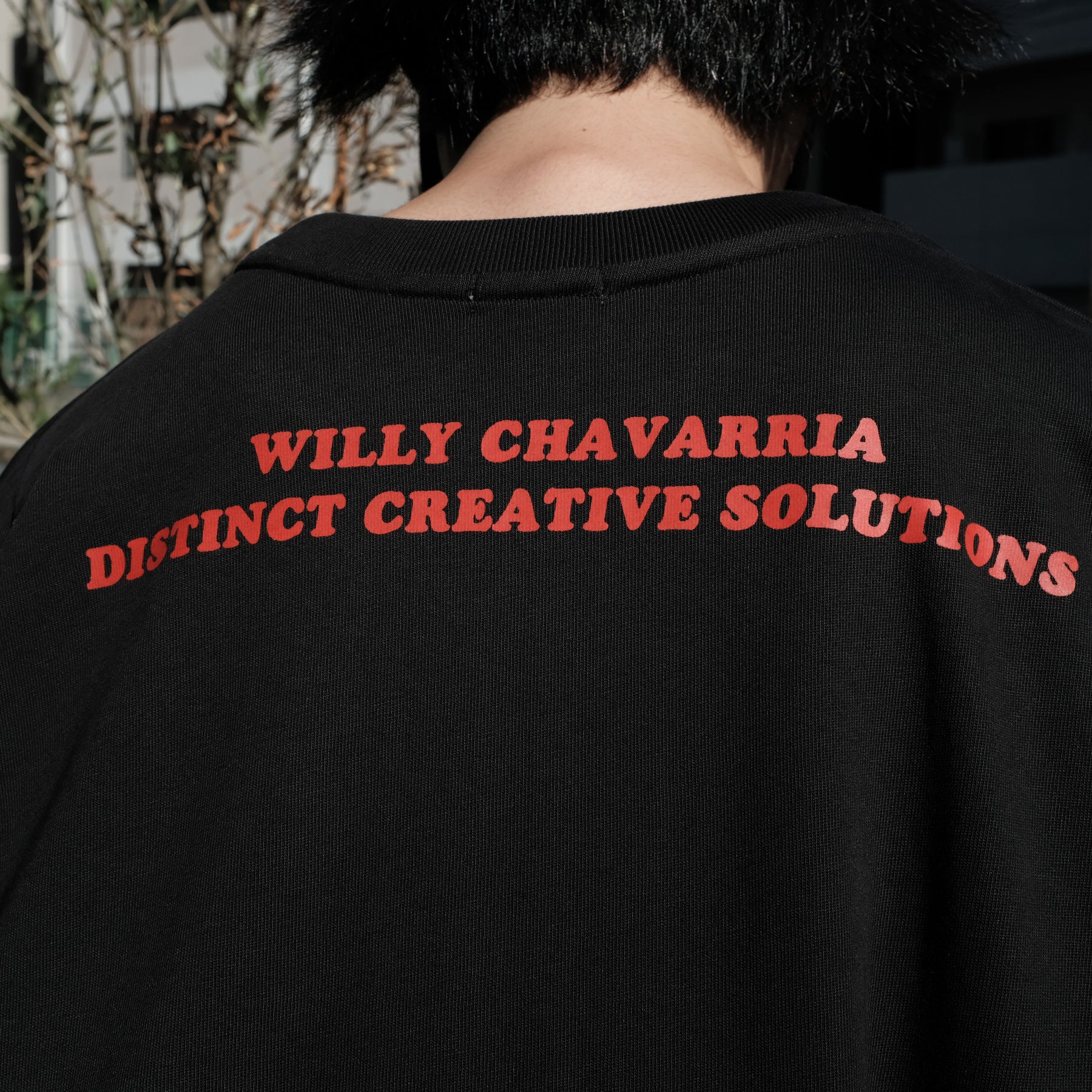WILLY CHAVARRIA / CREATIVE SOLUTIONS T SOLID BLACK