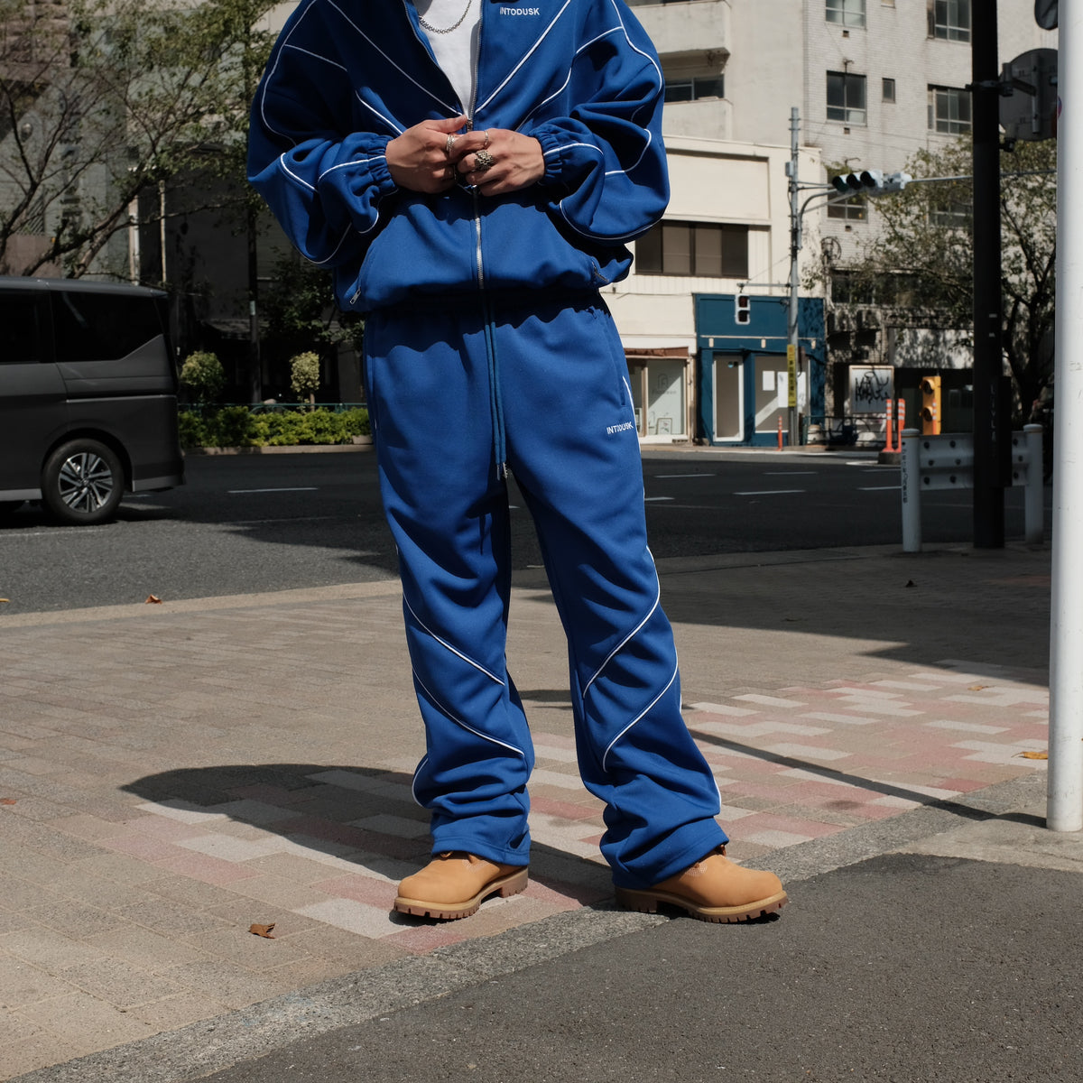 INTODUSK / TRACK PANTS SODALITE BLUE