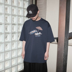 Grand Collection / CENTRAL PARK SUMMER TEE MIDNIGH NAVY