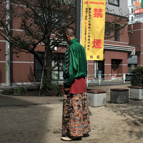 <span style="color: #f50b0b;">Last One</span> TEPPEI FURUYAMA / BREACH 3TAC WIDE CROPPED PANTS CAMO