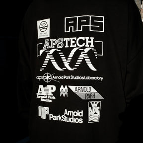 <span style="color: #f50b0b;">Last One</span> ARNOLD PARK STUDIOS / SCIENCE MULTI LOGO LS T BLACK