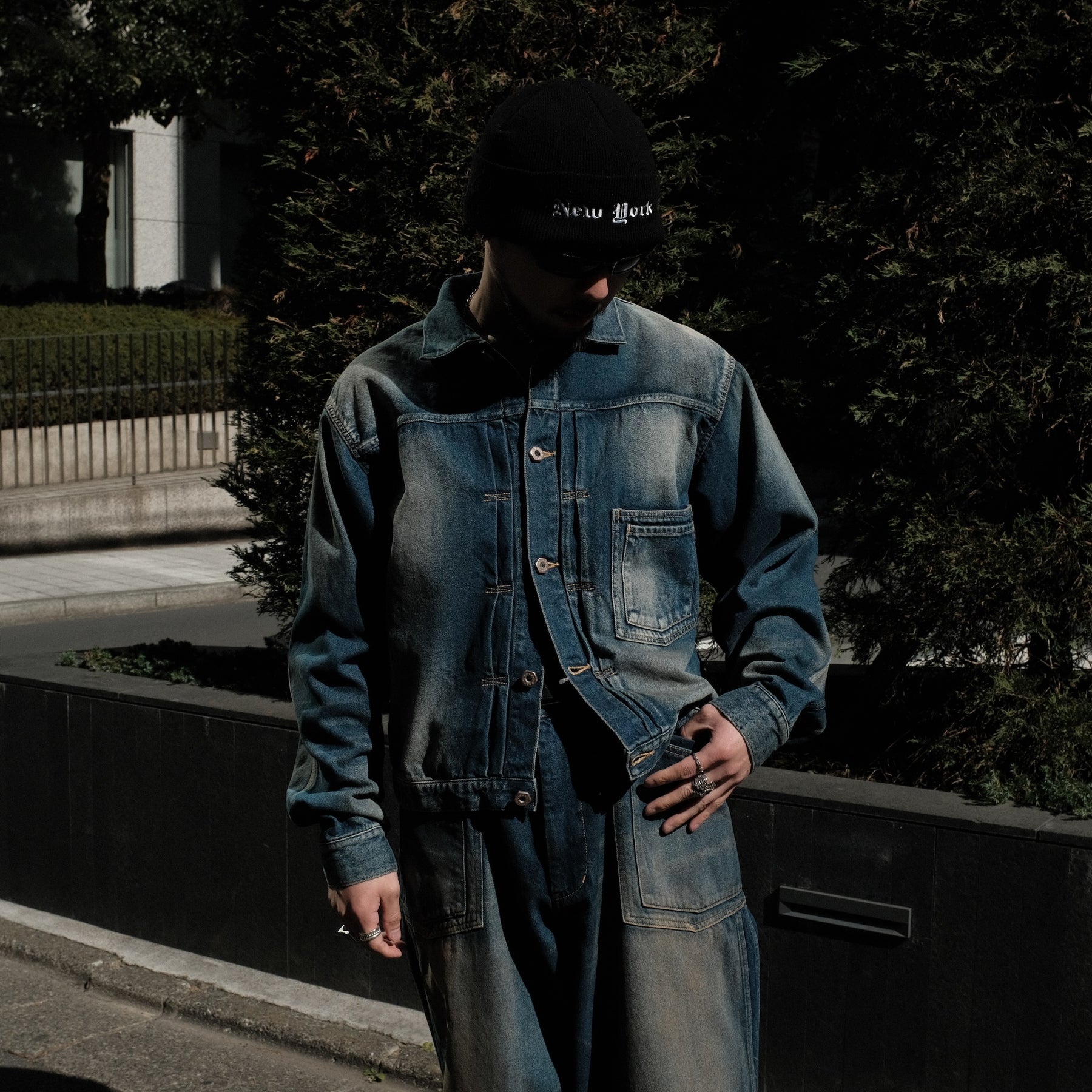 ROTOL / DOUBLE SEAM DENIM JACKET INDIGO