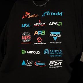 <span style="color: #f50b0b;">Last One</span> ARNOLD PARK STUDIOS / SEMICONDUCTOR MULTI LOGO LS T BLACK