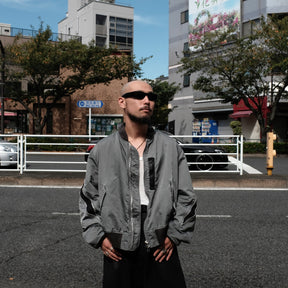 ROTOL / GRAINSTO BOMBER BLOUSON STONE