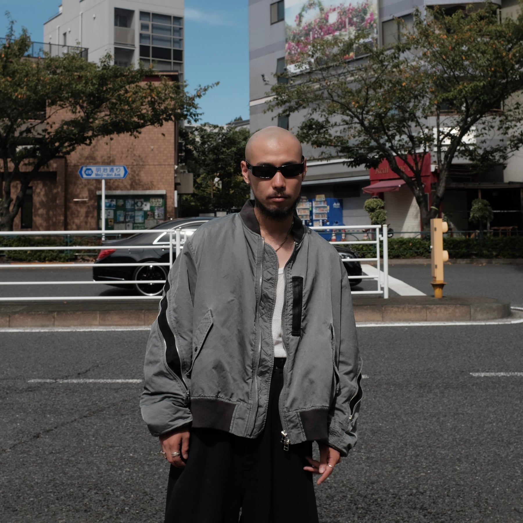 ROTOL / GRAINSTO BOMBER BLOUSON STONE