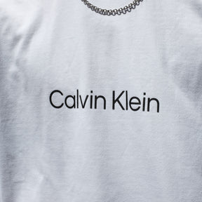 <span style="color: #f50b0b;">Last One</span> 
Calvin Klein Jeans / SS RLXD STANDARD LOGO TEE WHITE