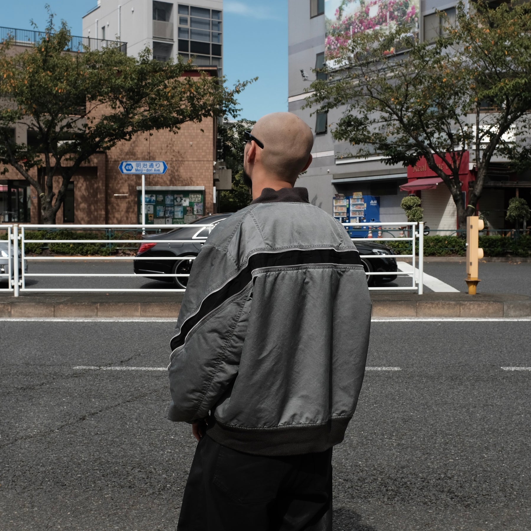 ROTOL / GRAINSTO BOMBER BLOUSON STONE