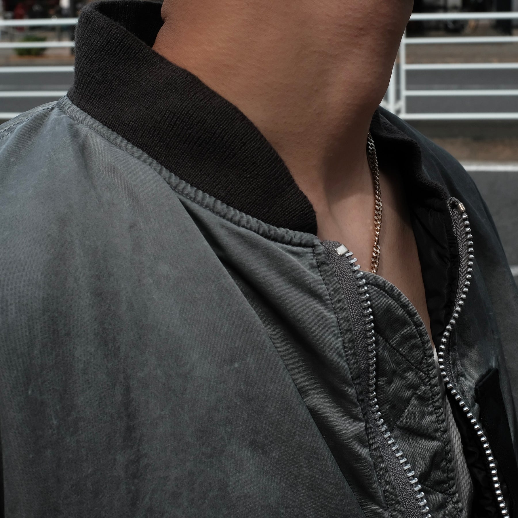 ROTOL / GRAINSTO BOMBER BLOUSON STONE