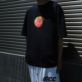 Grand Collection / THE BIG APPLE TEE NEW YORK NAVY