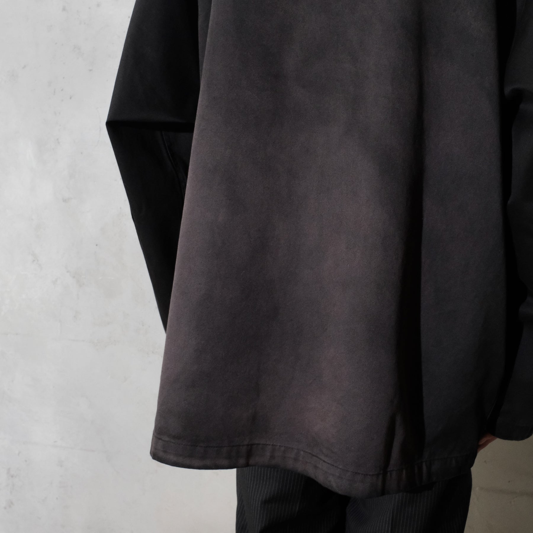 THE MAGUEY / WASHED BLOUSON WASHED BLACK