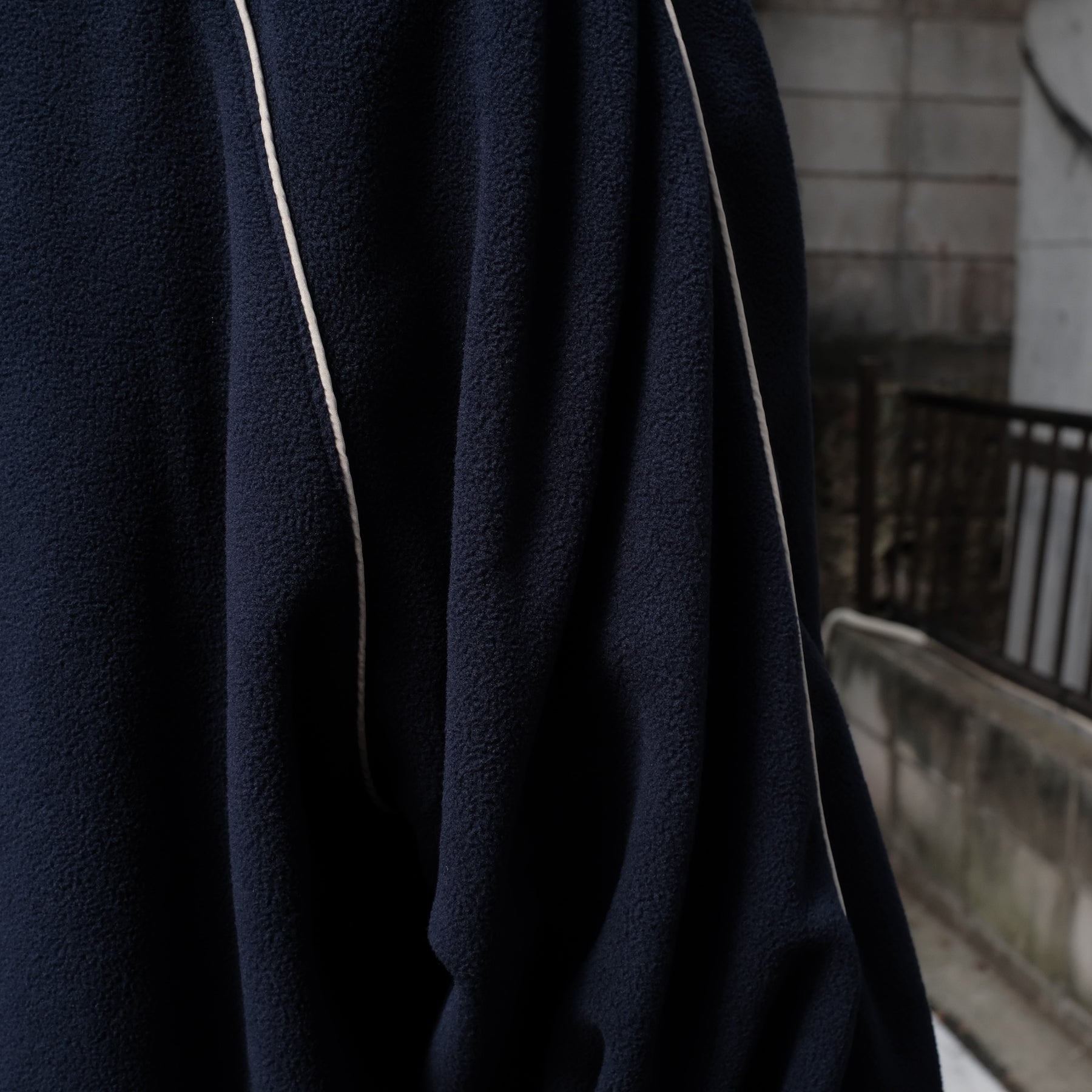 Grand Collection × UMBRO / MICRO FLEECE QUARTER ZIP NAVY