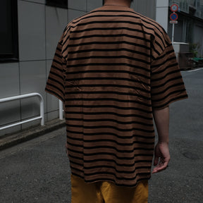 <span style="color: #f50b0b;">Last One</span> Acy / F.BORDER TEE CAFE OLE