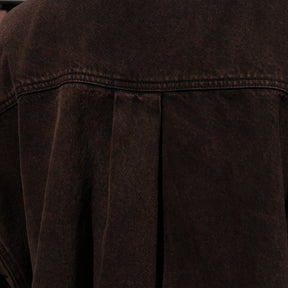 INTODUSK / SLOPE DENIM SHIRTS WASHED BROWN