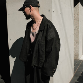 【CCTB Exclusive】LUXENBURG / BURLAP HYBRID SUIT JACKET BLACK