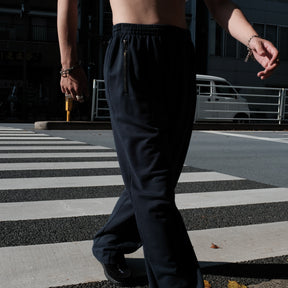 WILLY CHAVARRIA / PINTUCK SWEAT PANTS BLUE MOOD