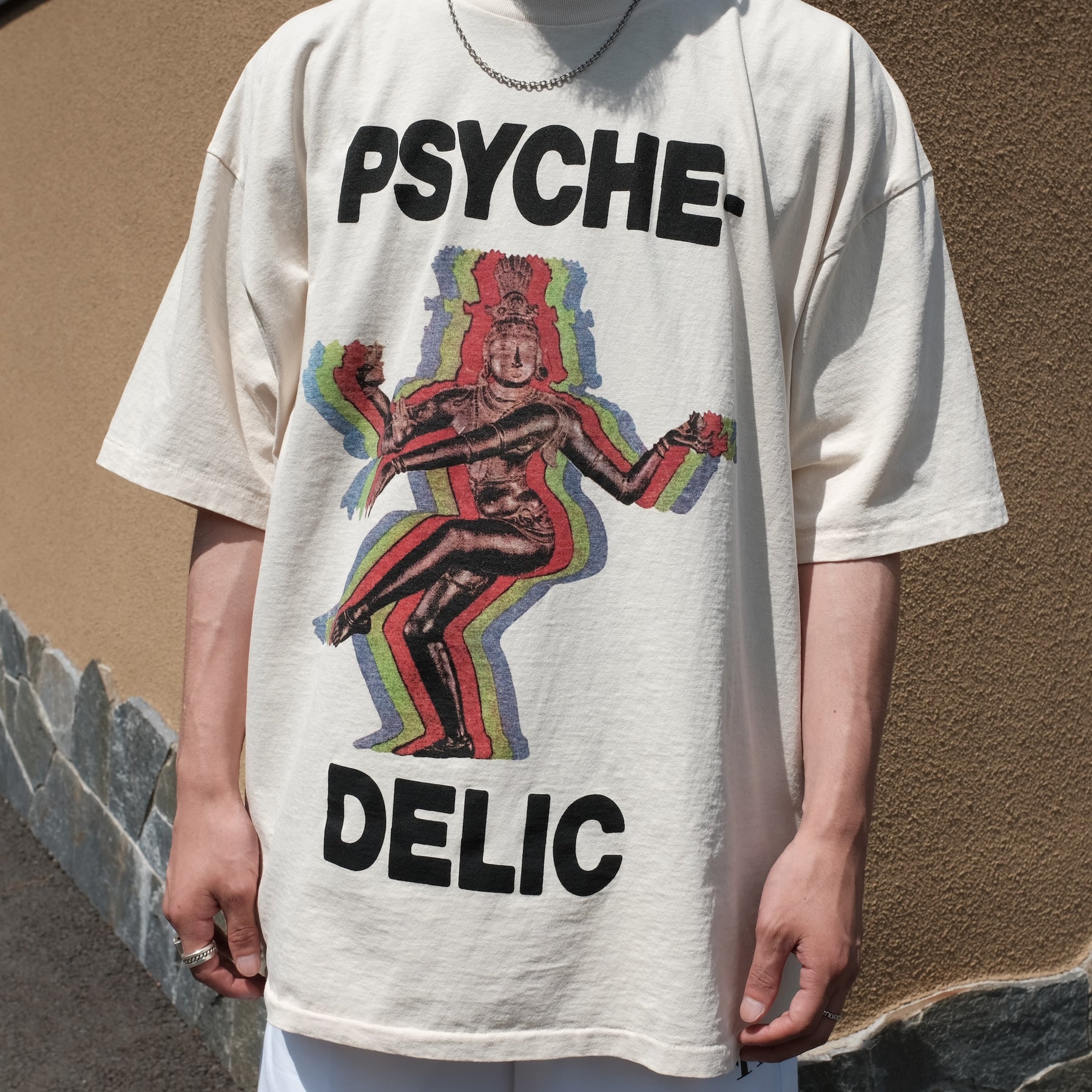 CRTFD / PSYCHE-DELIC TEE NATURAL
