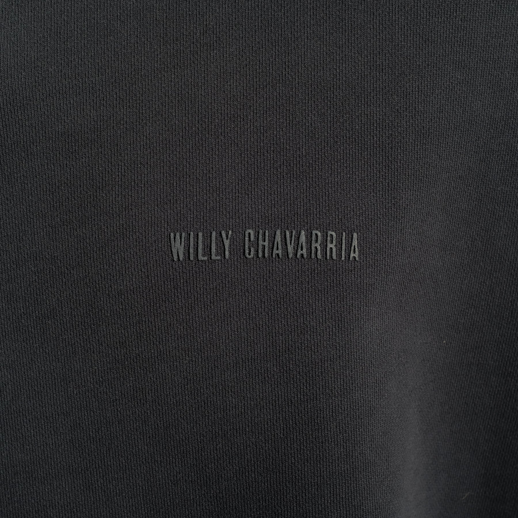 <span style="color: #f50b0b;">Last One</span> 
WILLY CHAVARRIA / MOCK NECK SWEAT CHEMICAL BLACK