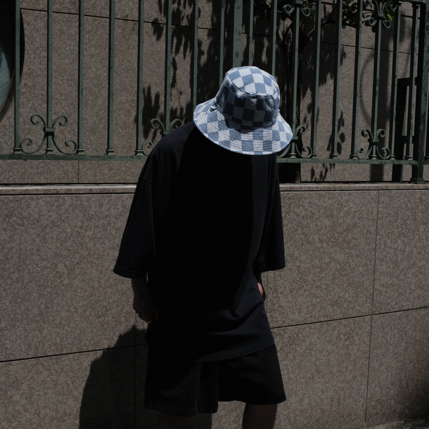 <span style="color: #f50b0b;">Last One</span> GREI. / WIDE BRIM BUCKET HAT SKY